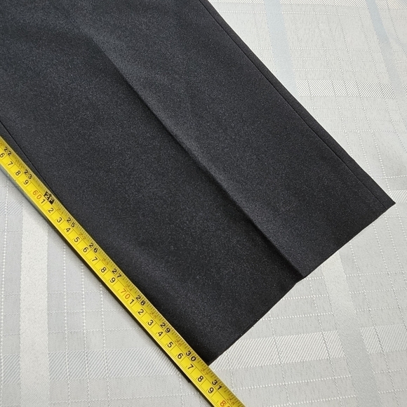 Bonelli men's black slacks pants size 38 short - Picture 6 of 6
